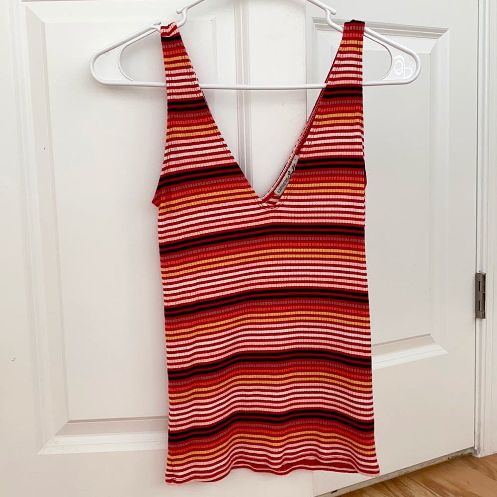 Express low cut tank top